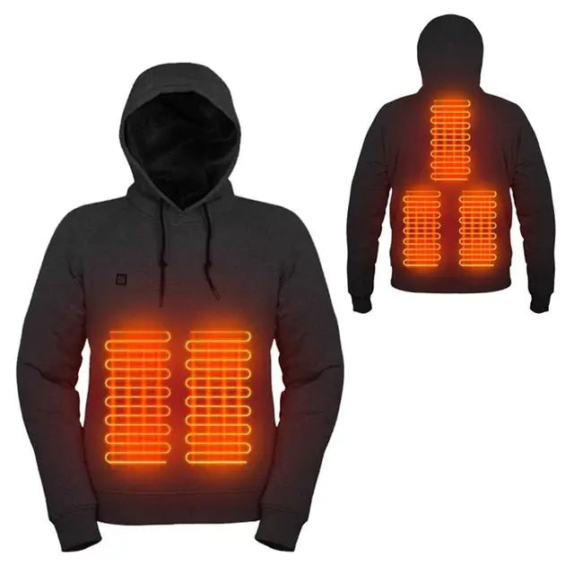 Heated Sweater / Hoody For Warm Outdoor Leisure (Batteries Not Included)